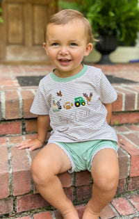 PRE ORDER Boys French Knot Boys of Fall Short Set | ETA to LBS: SEPTEMBER