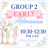 Saturday 7/25 Group 2 Early Entry 10:30-12:30 PM CST