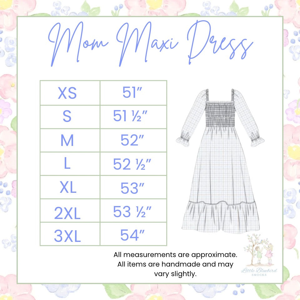 PRE ORDER Women’s Country Harvest Blooms Maxi Dress | ETA to LBS: SEPTEMBER