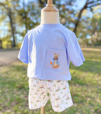 PRE ORDER Boys Peter’s Garden French Knot Short Set | ETA to LBS: LATE FEBRUARY