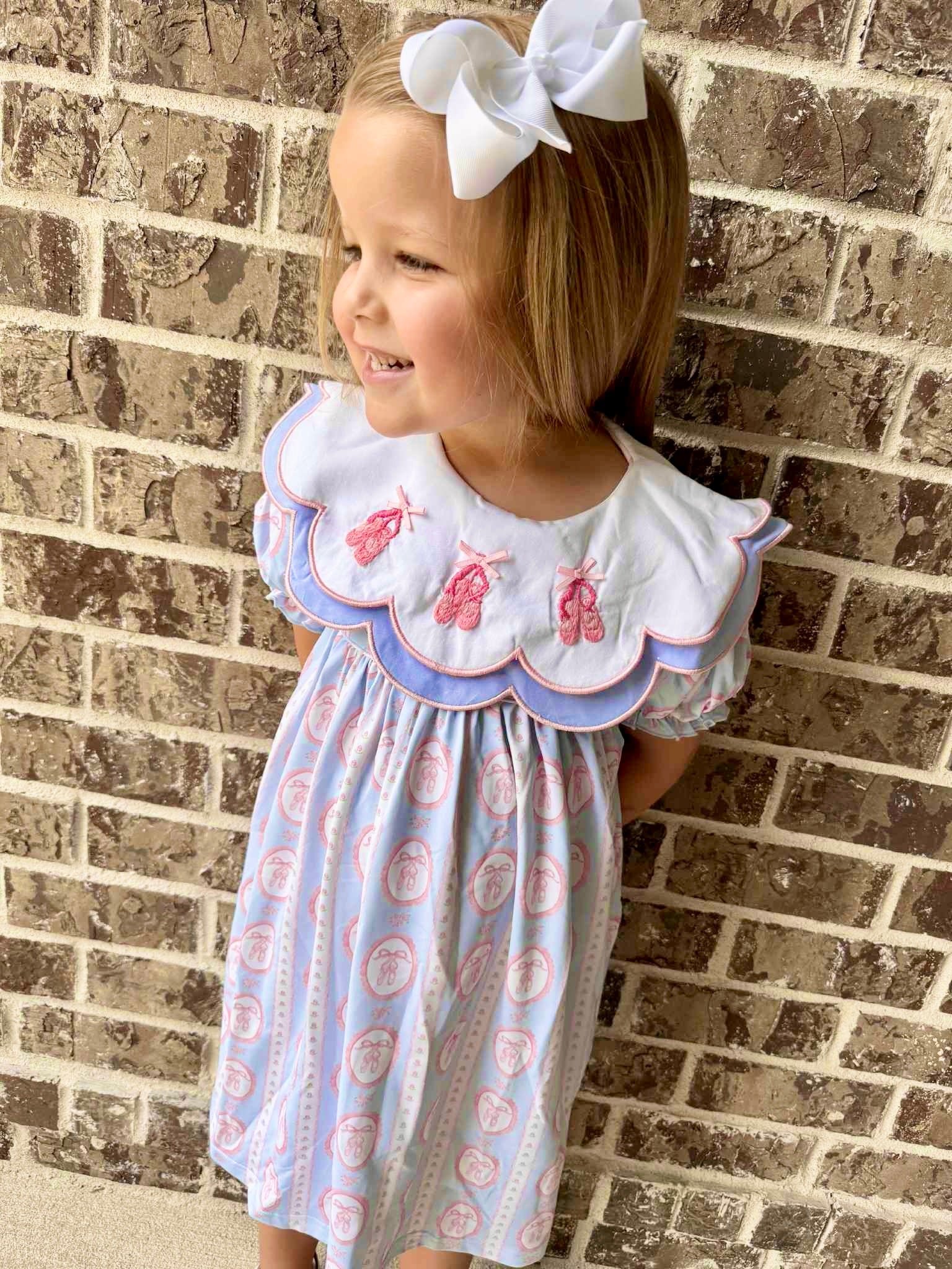 Girls Ballet Knit Dress