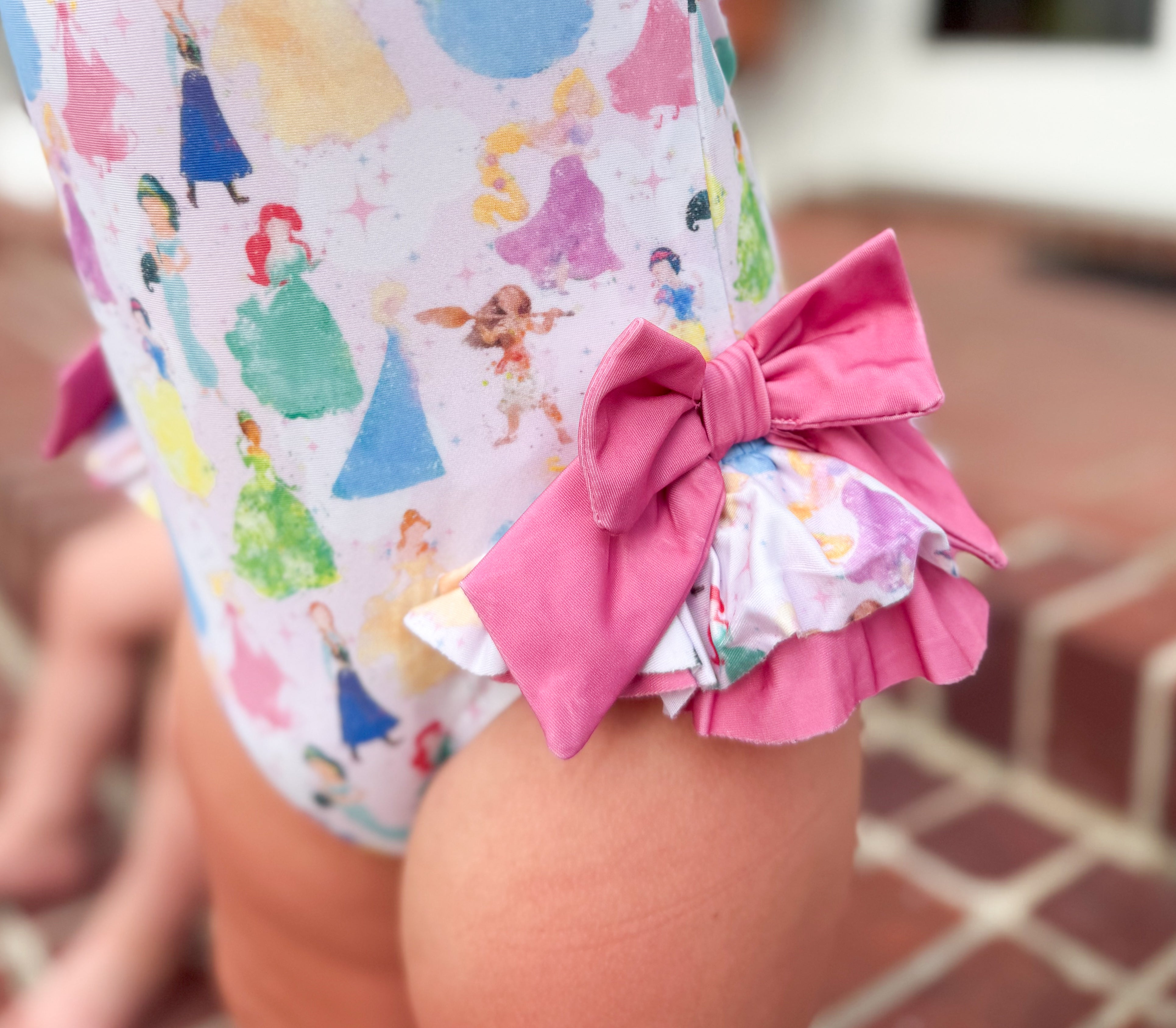 Girls Princess Parade One-Piece Swimsuit