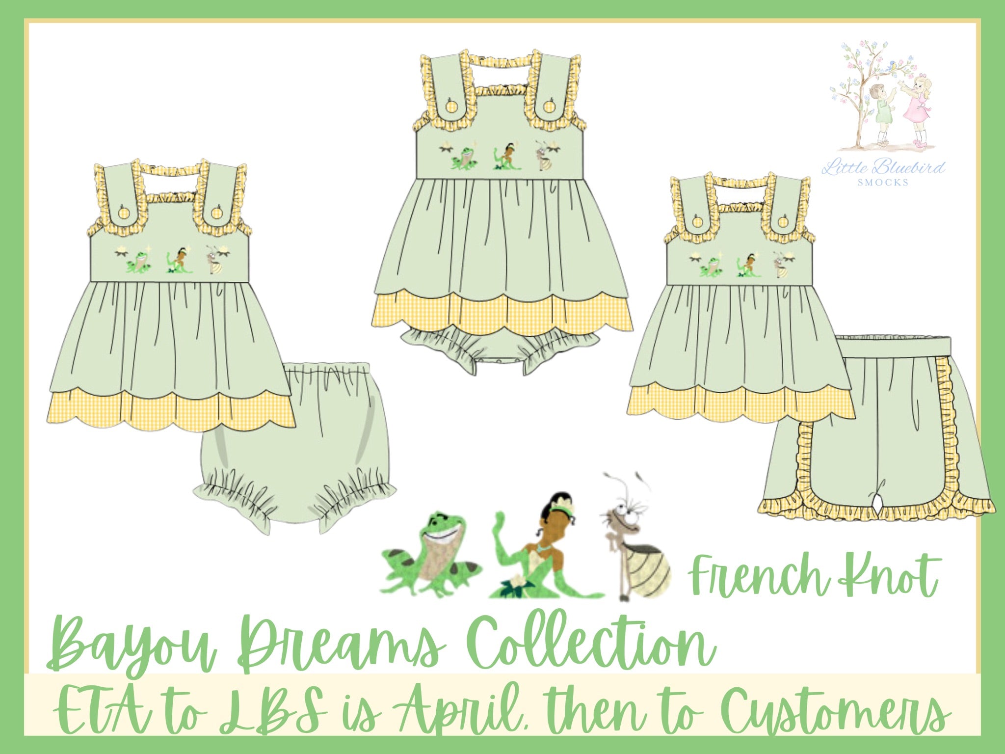 Girls Bayou Dreams Short Set