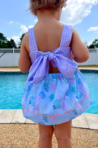 Girls Let’s Play Mermaids Bubble Shorts Set