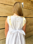 Girls Smocked Heirloom Pearl Keepsake Dress