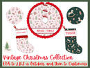 PRE ORDER Antique Christmas Tree Skirt | ETA to LBS: October
