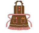 PRE ORDER Women’s Christmas Gingerbread Apron | ETA to LBS: OCTOBER