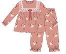 PRE ORDER Girls Vintage Santa Knit 2-Piece Lounge Set | ETA to LBS: OCTOBER