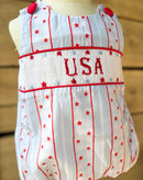 Boys Smocked Oh My Stars Bubble