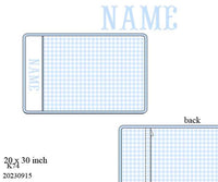 PRE ORDER Blue Gingham Luggage Collection | ETA to LBS: DECEMBER