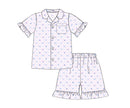 PRE ORDER Women's Butterfly Bamboo Pajama Short Set