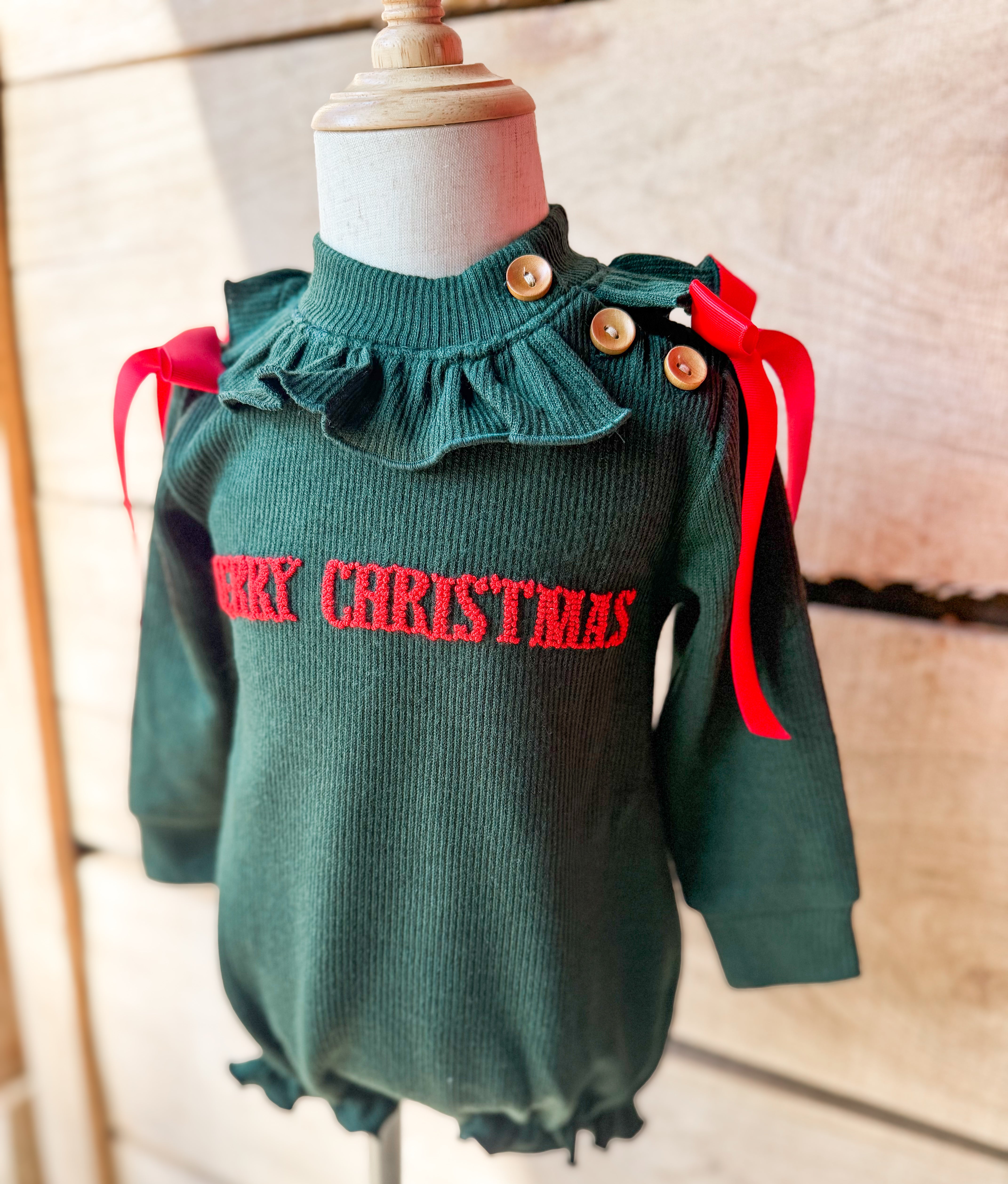 Girls French Knot Sweater Bubble