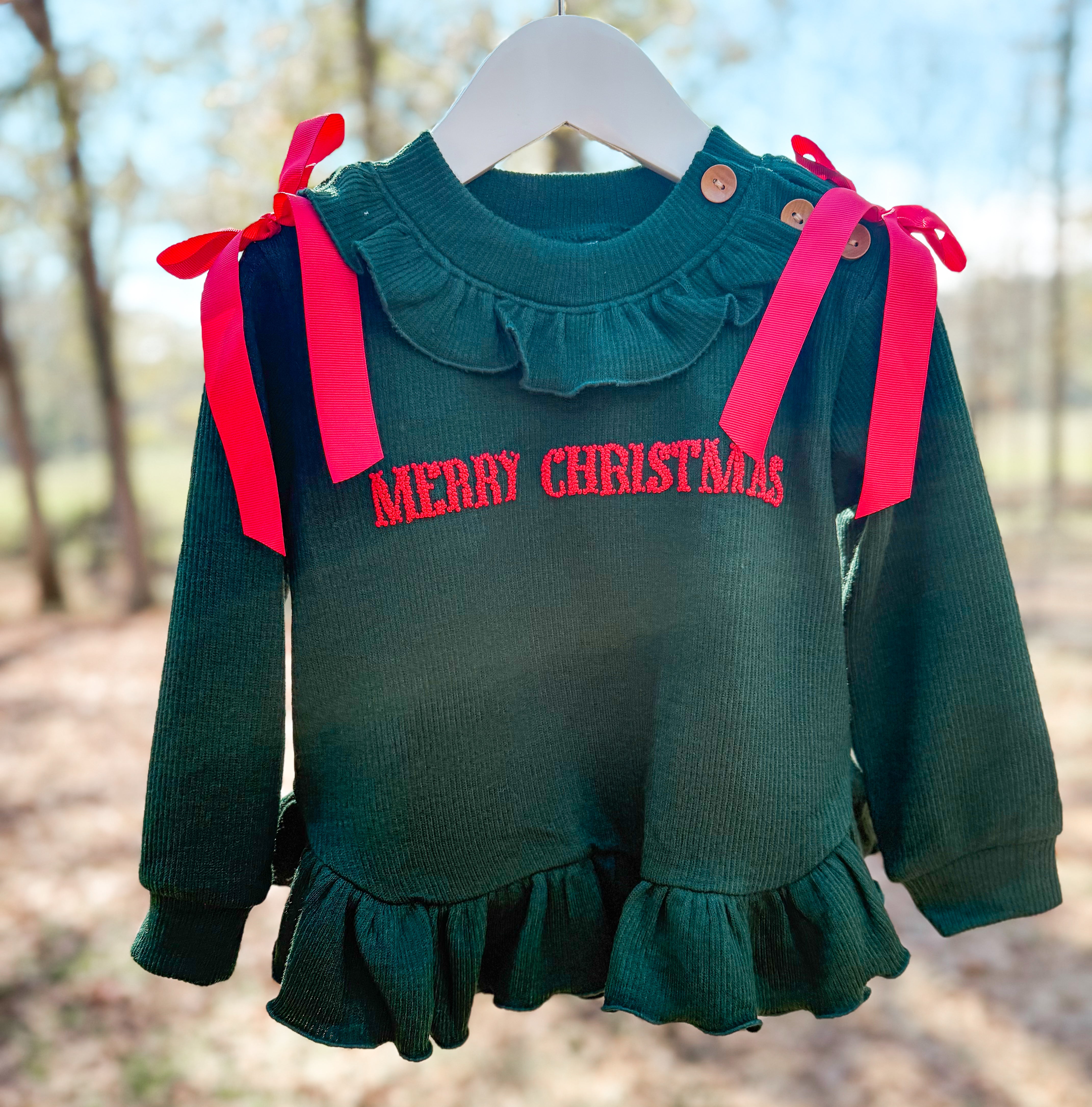 Girls French Knot Sweater