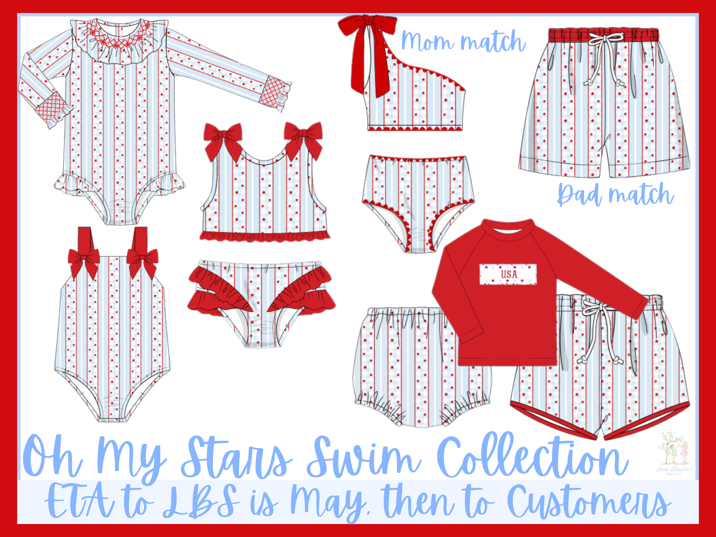 Girls Oh My Stars Two-Piece Swimsuit