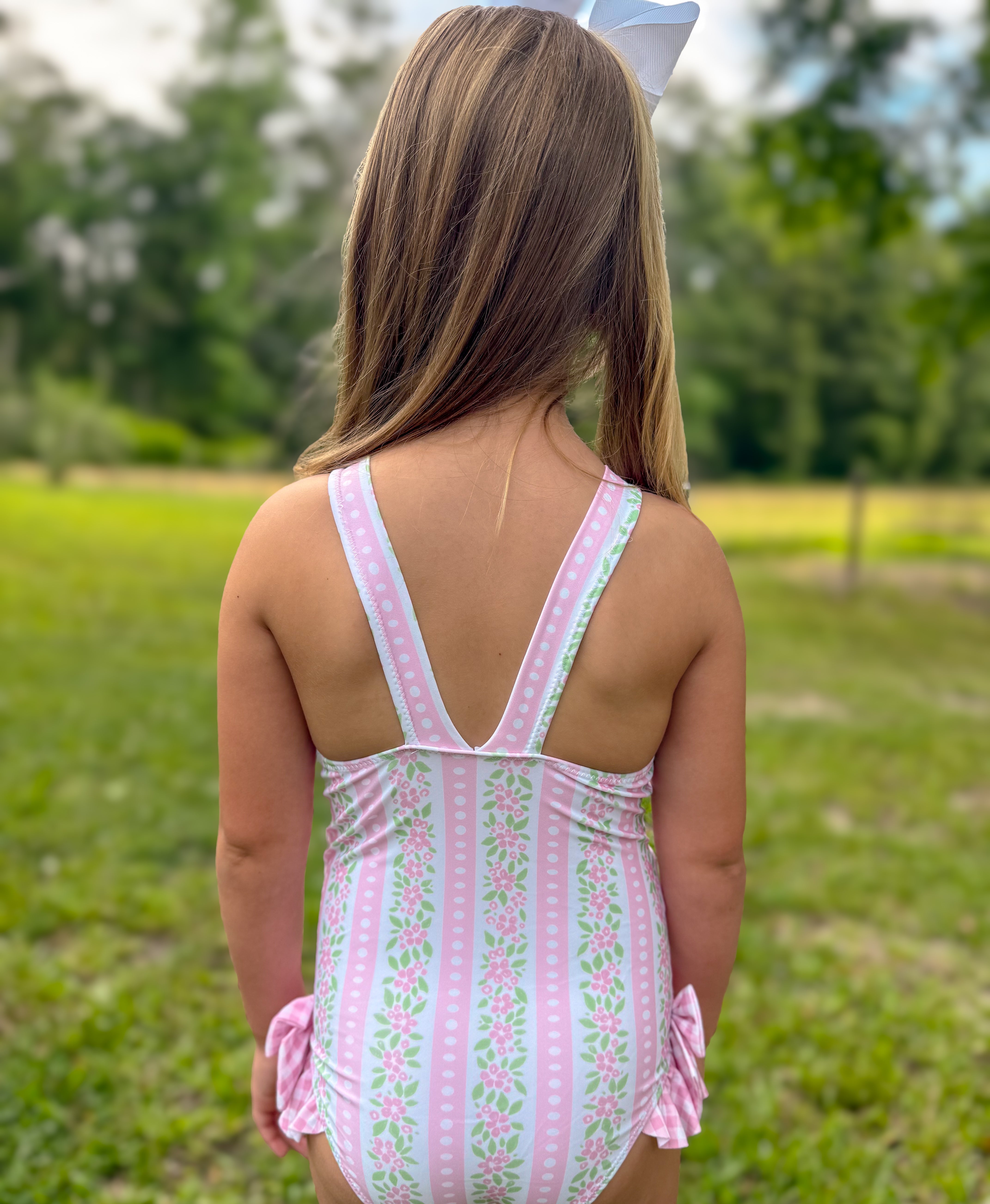 Girls Floral Daydream One-Piece Swimsuit