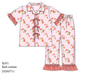 PRE ORDER Girls Here Comes Santa Knit 2-Piece Lounge Set | ETA to LBS: OCTOBER
