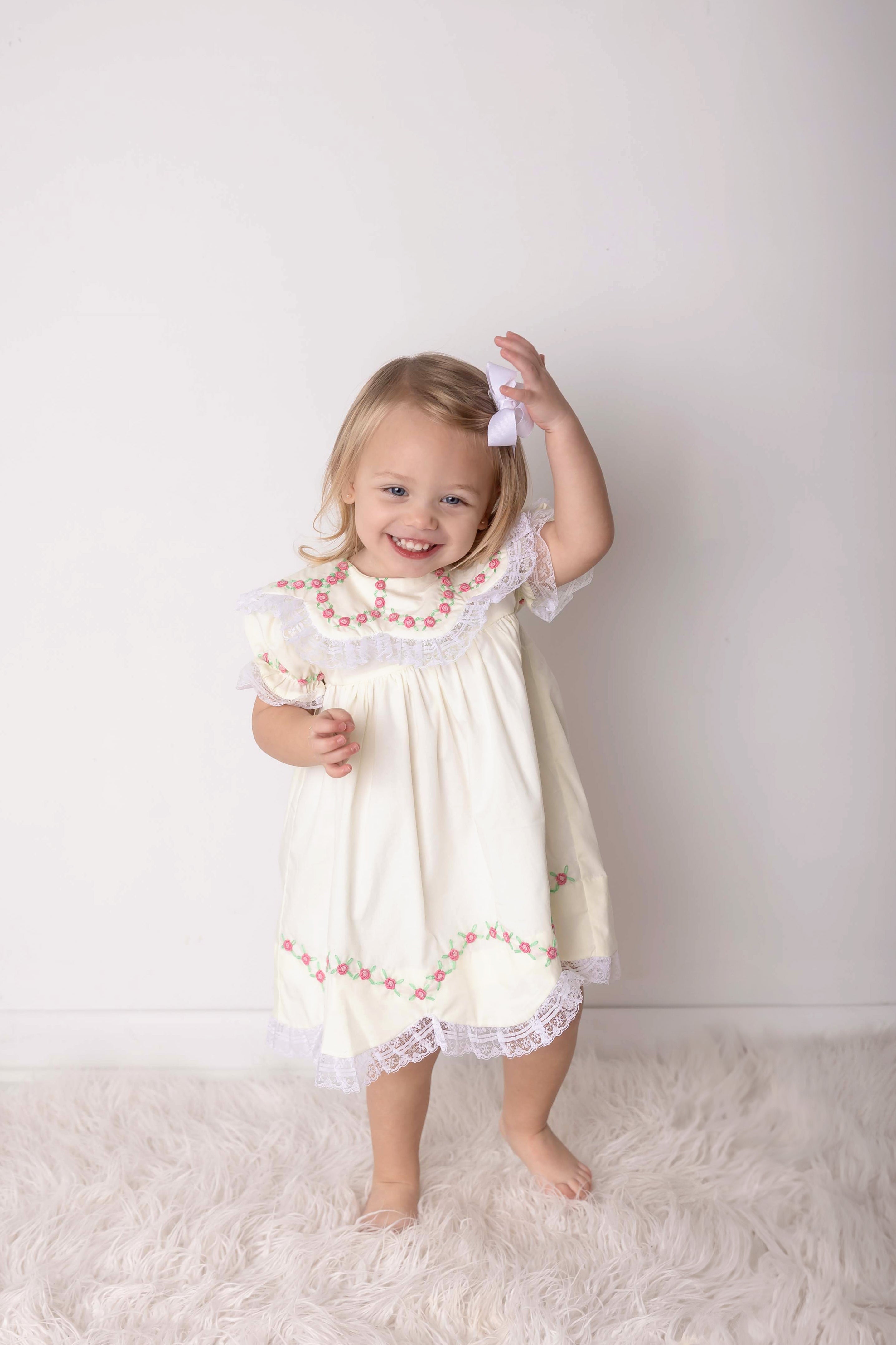 Girls Easter Sunshine Heirloom Dress
