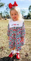 Girls Merry Mistletoe Dress