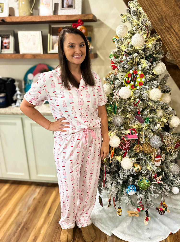 Women’s Nutcracker Knit Pajamas