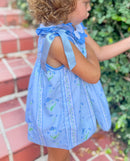 PRE ORDER Girls Bluebell Blooms Bloomer Set | ETA to LBS: Late March