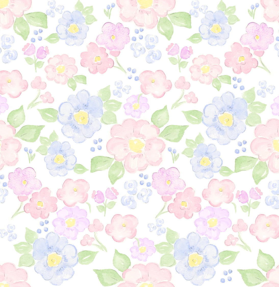 PRE ORDER Girls Spring Blooms Name Smocked Easter Basket | ETA to LBS: March