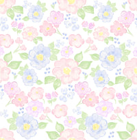 PRE ORDER Girls Spring Blooms Name Smocked Easter Basket | ETA to LBS: March