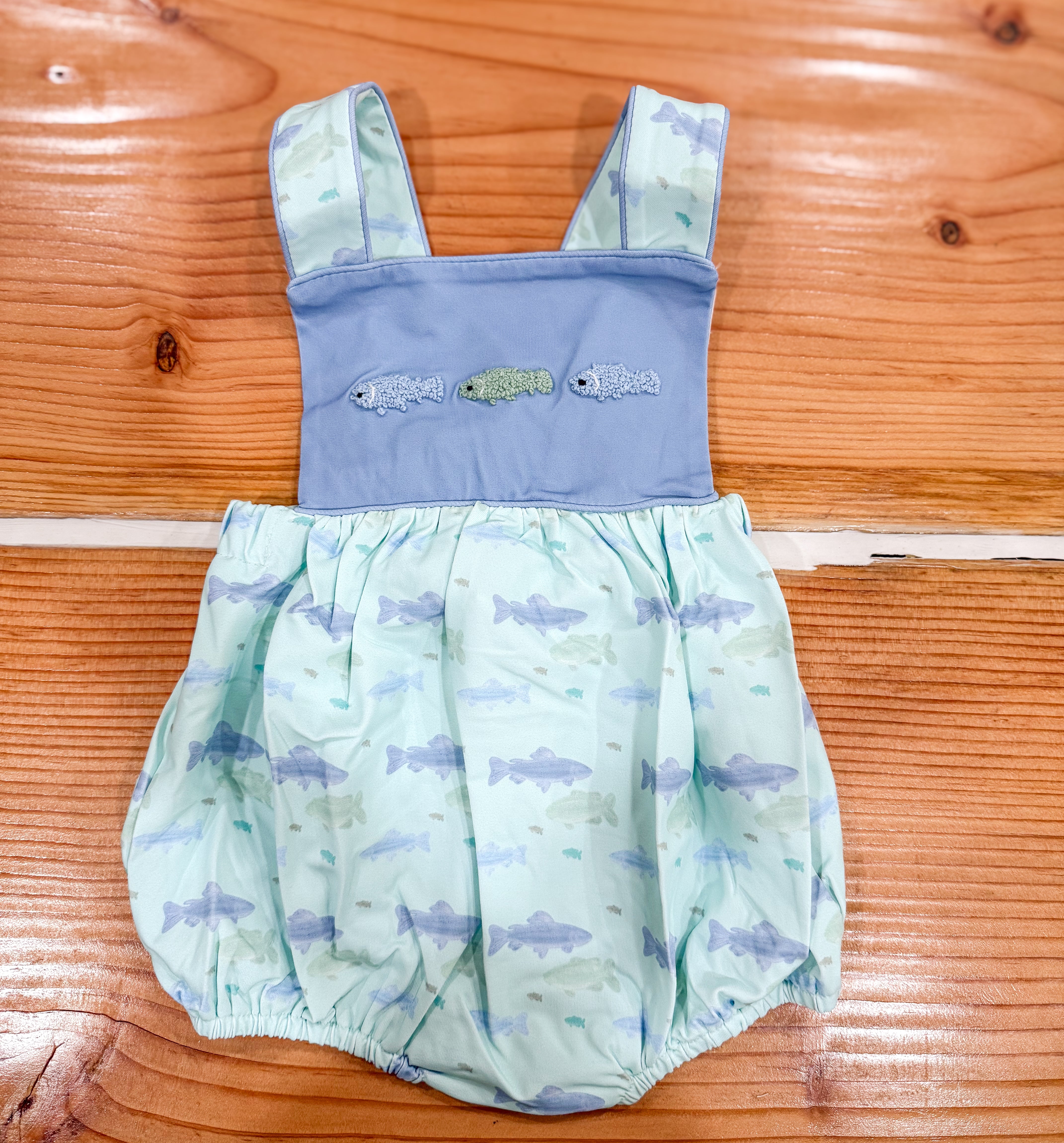 Boys French Knot Fish Bubble