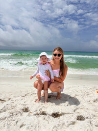 Women’s Grandmillennial Vines One-Piece Swimsuit and Sarong