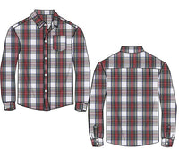 PRE ORDER Boys & Men’s Tartan Plaid Button Down Polo | ETA to LBS: OCTOBER