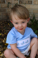 Boys Duckling Daydream Smocked Short Set