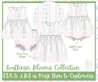 Girls Southern Blooms Skirted Bubble