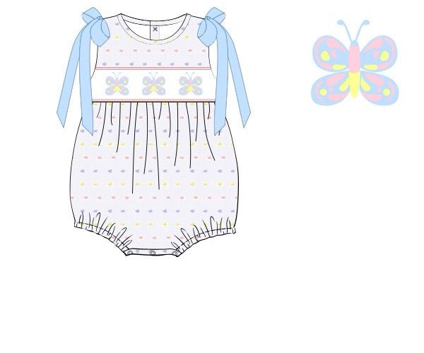 PRE ORDER Girls Smocked Butterfly’s Bubble ETA: MAY