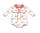 Boys Santas Sleigh “B”  Knit Bubble RTS