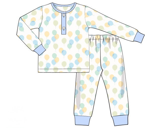 PRE ORDER Boys Birthday Boy Knit 2-Piece Lounge Set | ETA to LBS: DECEMBER