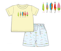 PRE ORDER Boys French Knot Fishing Lures Short Set | ETA to LBS: APRIL