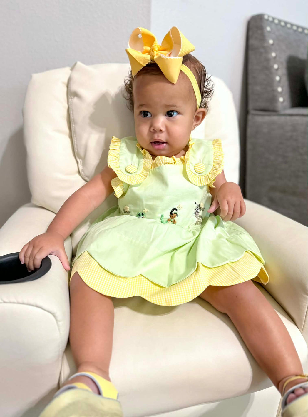Girls French Knot Bayou Dreams Skirted Bubble