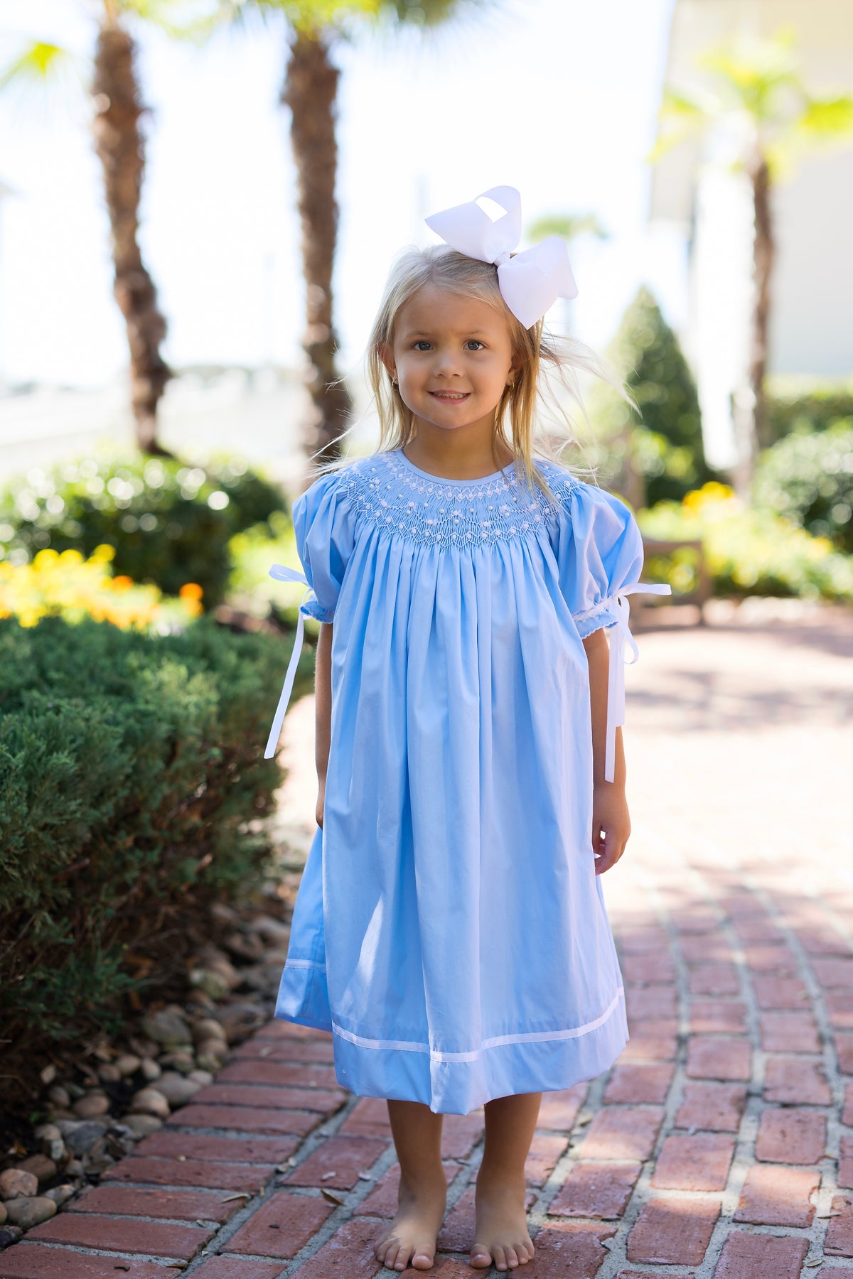 PRE ORDER Girls Smocked Timeless Treasures Heirloom Bloomer Set & Dress | ETA to LBS: FEBRUARY