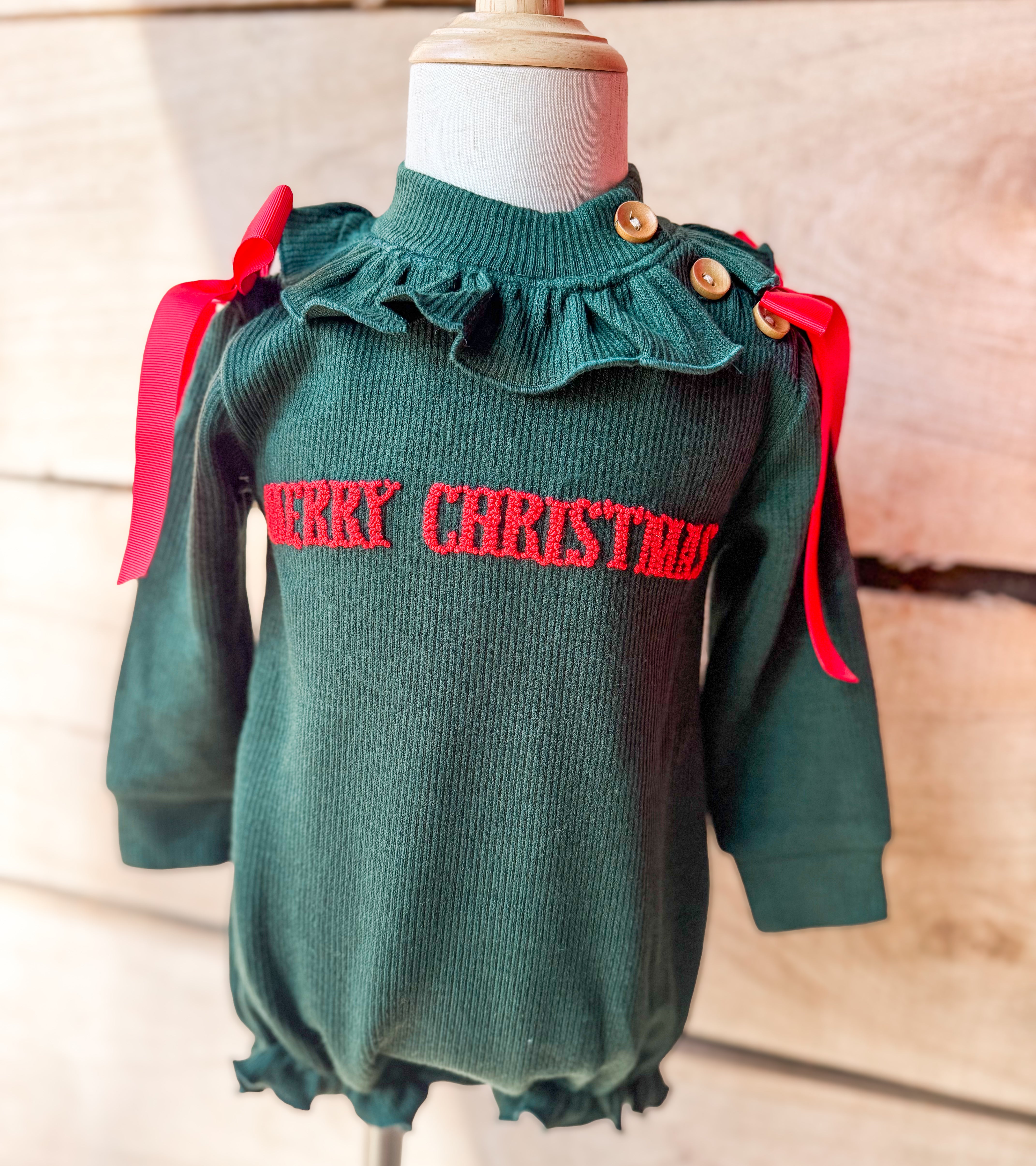 Girls French Knot Sweater Bubble