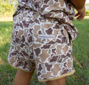 Boys French Knot Dove Day Short Set