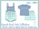 PRE ORDER Boys French Knot Fish Bubble | ETA to LBS: April