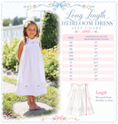 PRE ORDER Girls White Bow Heirloom Bloomer Set & Dress | ETA to LBS: FEBRUARY