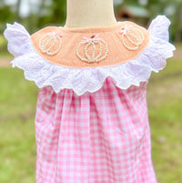 Girls Pearl Pumpkins Bubble