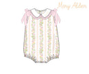 Girls Fall Floral Vine Bubble