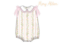 Girls Fall Floral Vine Bubble