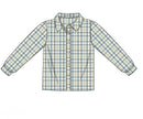 PRE ORDER Boys & Men’s Blue Willow Plaid Button Down Polo | ETA to LBS: SEPTEMBER