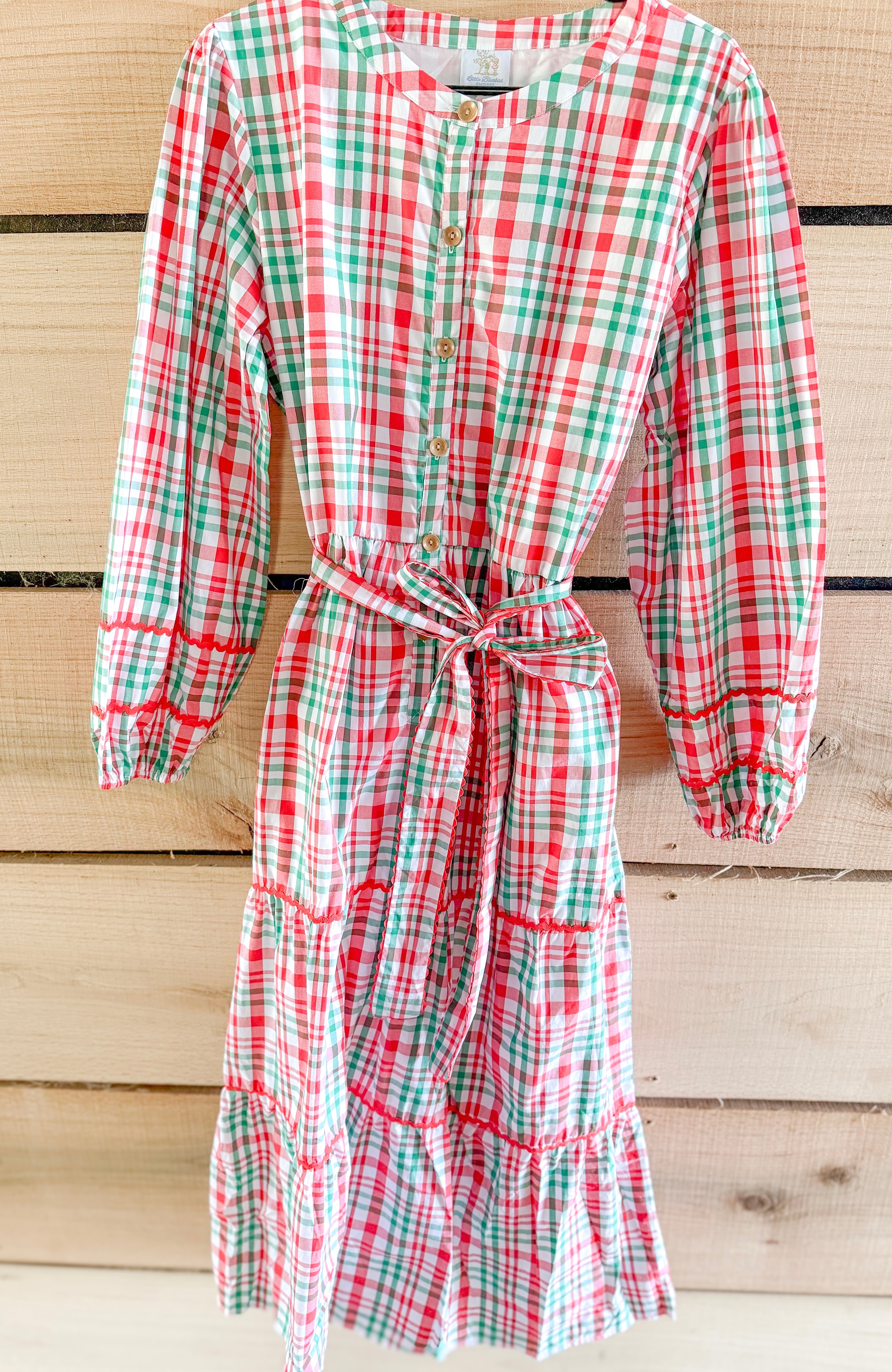 Womens Holly Jolly Heirloom Dress