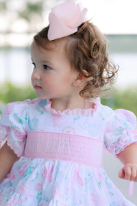 Girls “Once Upon a Time” Smocked Enchanted Slumber Bubble