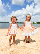 Girls Muslin & Lace Dress