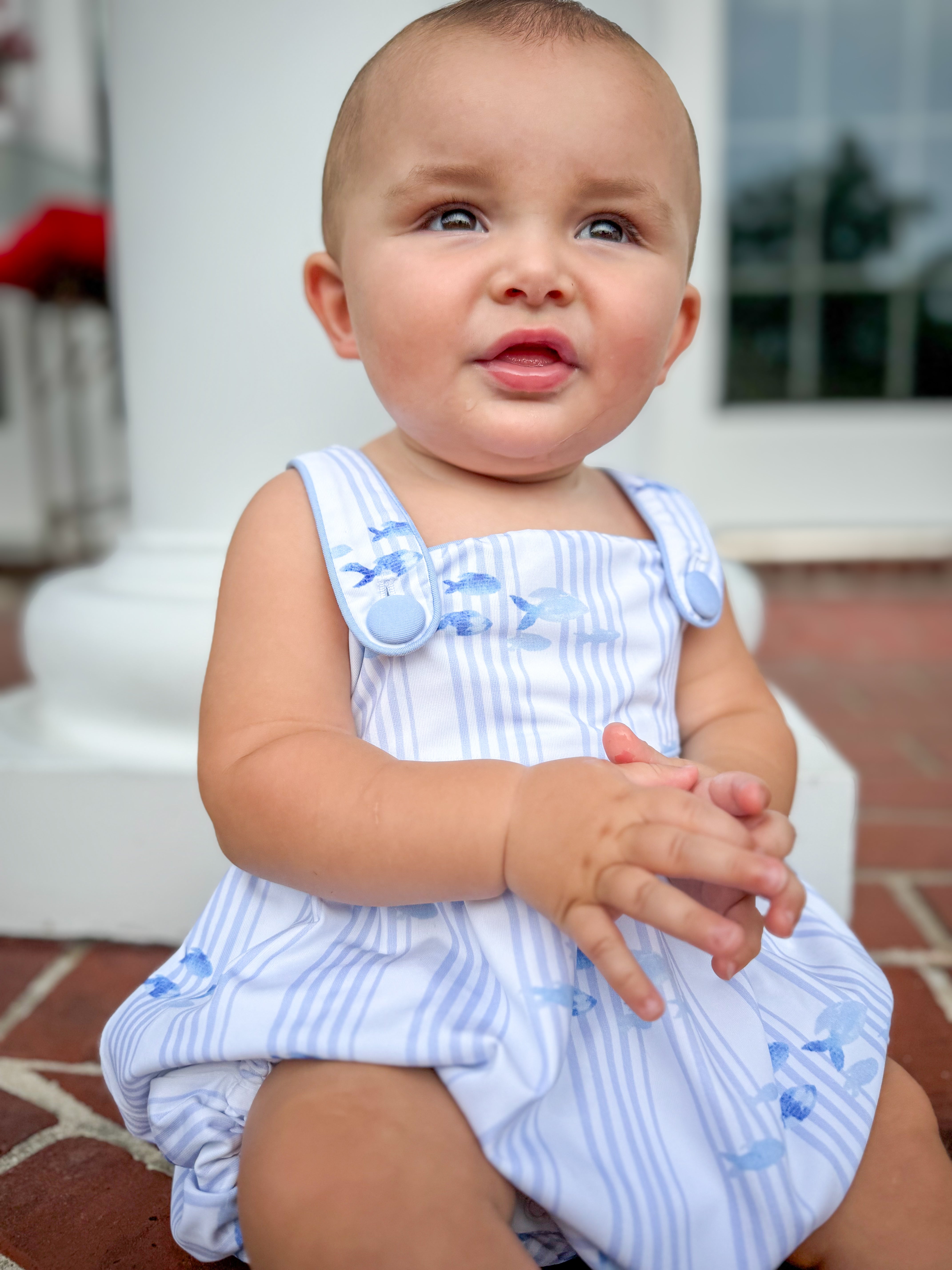 Boys Bamboo & Fish Reversible Play Bubble