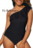 Women’s Blue & White One Piece Swimsuit